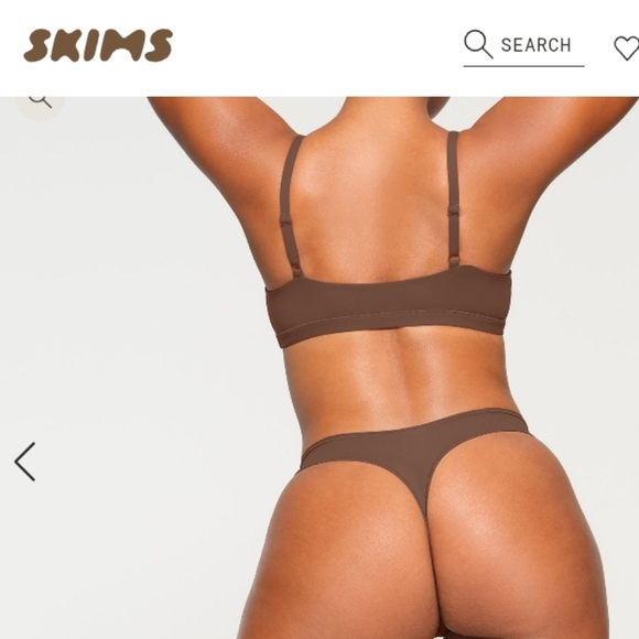 SKIMS- Fits Everyone " Thong " (UMBER-Limited Edition Color)-4X - Picture 4 of 6